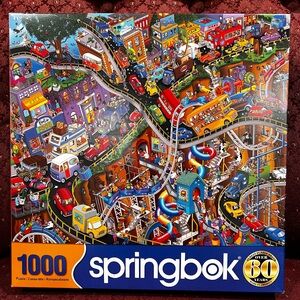 Springbok Vibrant Cityscape Puzzle - 1000 Pieces